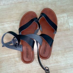 Black Strappy Sandal